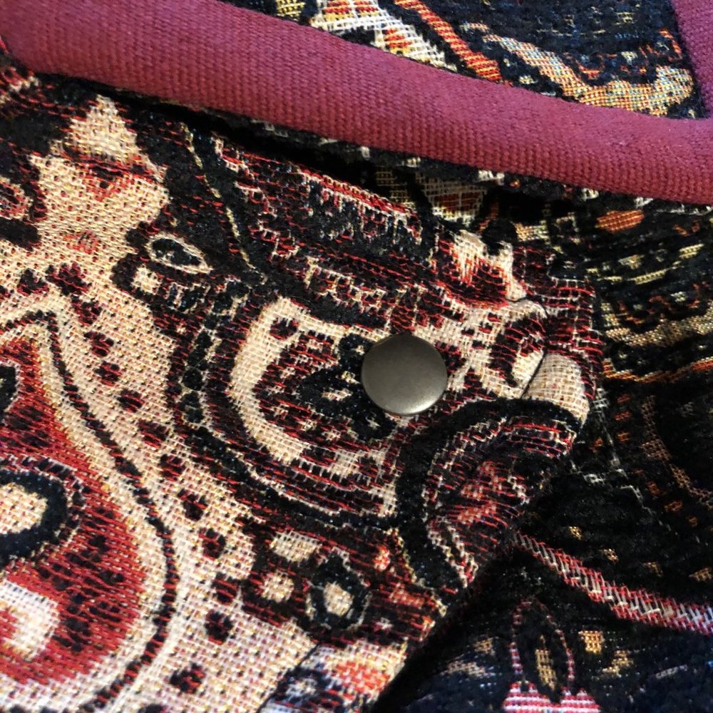 NEW $268 FREE PEOPLE Labyrinth Oversized Chenille Jacket!!! - Picture 6 of 11